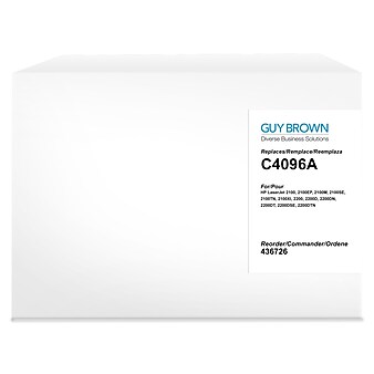 Guy Brown Remanufactured Black Standard Yield Toner Cartridge Replacement for HP 96 (C4096A)