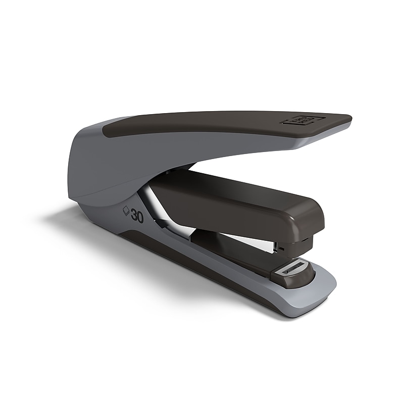 TRU RED™ One-Touch Executive Desktop Stapler, 30-Sheet Capacity, Black (TR58489) image 1