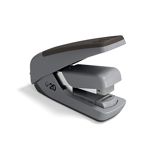 Staples Desktop/Handheld Stapler, 20 Sheet Capacity, Black and Gray (40897)