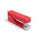TRU RED™ DESKTOP HALF STRIP STAPLER, RED