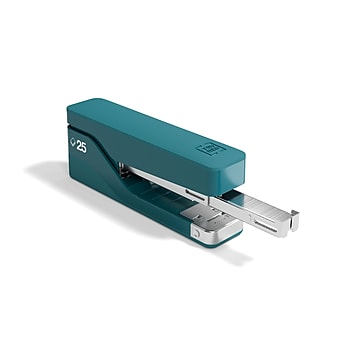 TRU RED™ Desktop Stapler, 25-Sheet Capacity, Teal (TR58100)
