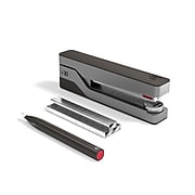 TRU RED™ Premium Desktop Stapler Kit, 30-Sheet Capacity, Gray/Red (TR58076)