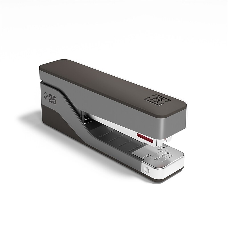 TRU RED™ Desktop Stapler, 25 Sheet Capacity, Gray/Black (TR58080) image 1