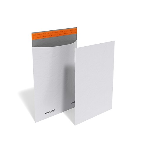 10 x 13 SelfSealing Poly Mailer, White, 500/Carton (CW56659) Staples