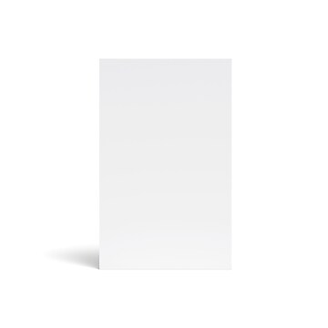 TRU RED™ Notepad, 5" x 8", Unruled, White, 100 Sheets/Pad, Dozen Pads/Pack (TR57329)
