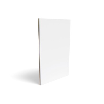 TRU RED™ Notepad, 5" x 8", Unruled, White, 100 Sheets/Pad, Dozen Pads/Pack (TR57329)