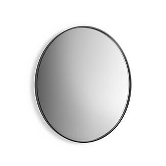 Union & Scale™ Essentials Wall Mirror, Aluminum, 31.5"Dia. (UN58029)