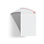TRU RED™ Notepad, 5" x 8", Wide Ruled, White, 50 Sheets/Pad, Dozen Pads/Pack (TR58182)~#|#~s1180606_sc7