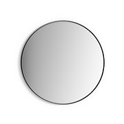 Union & Scale™ Essentials Wall Mirror, Aluminum, 31.5"Dia. (UN58029)