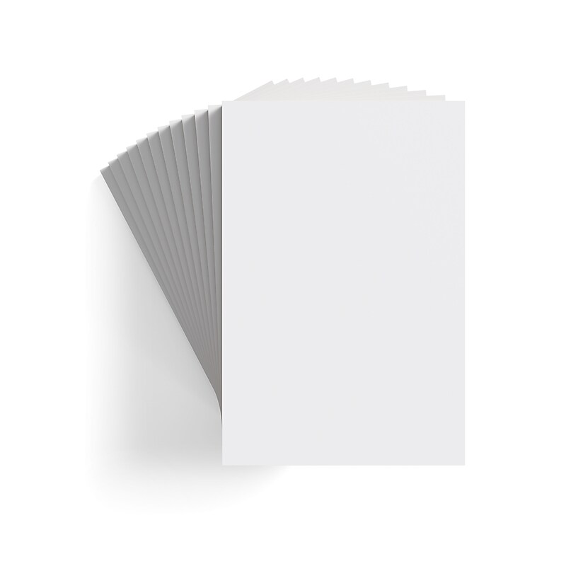 Staples Notepad, 4" x 6", Unruled, White, 100 Sheets/Pad, Dozen Pads/Pack, 6 Packs/Case (TR57328CT) image 1