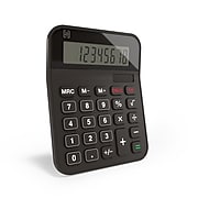 TRU RED™ TR230 8-Digit Desktop Calculator, Black
