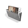 TRU RED™ Single Pocket Plastic Wall File, Smoke (TR58212)~#|#~s1182186_sc7