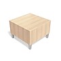 Union & Scale™ 24" Square Laminate Cube Table, Maple Laminate (UN57449)~#|#~s1182584_sc7
