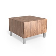 Union & Scale™ Workplace2.0™ 24" Square Laminate Cube Table, Pinnacle Laminate (UN57451)