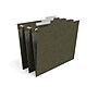 Staples® Hanging File Folder, 3-Tab, Letter Size, Standard Green, 250/Carton (116806CT)~#|#~s1182647_sc7