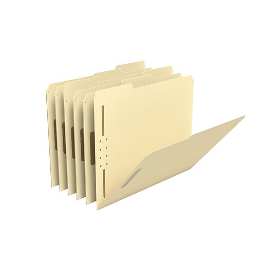 TRU RED™ Heavyweight Classification Folder, 2" Expansion, Letter Size