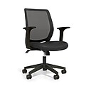 Essentials Mesh Back Fabric Task Chair, Black 