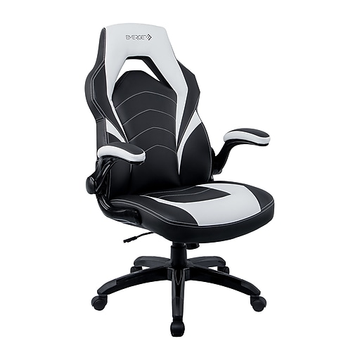 Staples Gaming Chair, Black and White (55172) at Staples