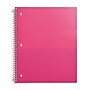 Pep Rally 1-Subject Notebook, 8" x 10.5", College Ruled, 100 Sheets, Assorted Bright Colors, Each (58682M)~#|#~s1182794_sc7