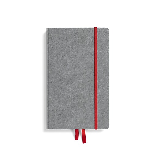TRU RED™ Medium Explore Journal, Dotted, Gray (TR58429) Staples