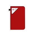 TRU RED™ STARTER JOURNAL, HARD COVER, MEDIUM (Red)