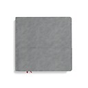 TRU RED™ EXPLORE SQUARE JOURNAL, HARD COVER, LARGE (Gray)