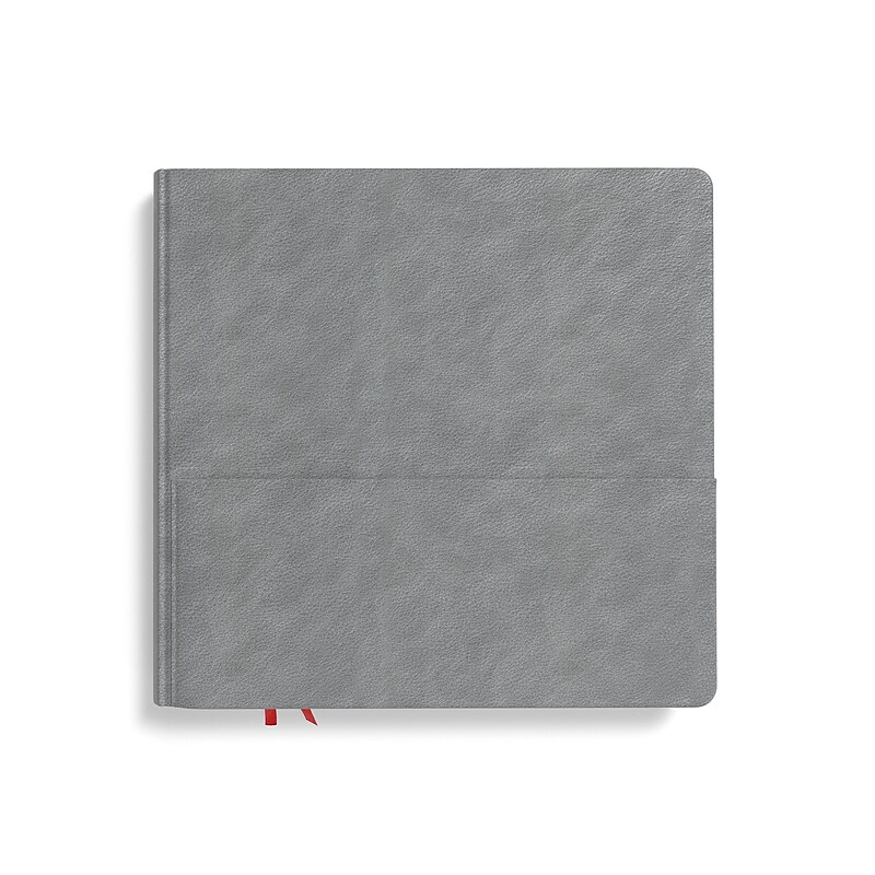 TRU RED™ Square Explore Journal, Dotted, Gray (TR58433-CC) image 1