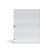 TRU RED™ College Ruled Filler Paper, 8.5" x 11", White, 400 Sheets/Pack, 12 Packs/Carton (TR27521)