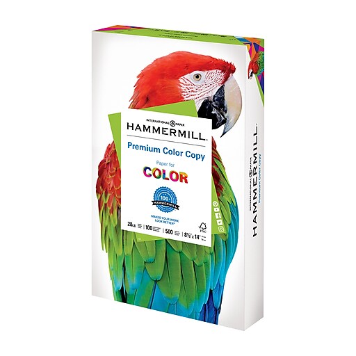 Hammermill color copy digital paper 8 1 2 x 14 ream at staples