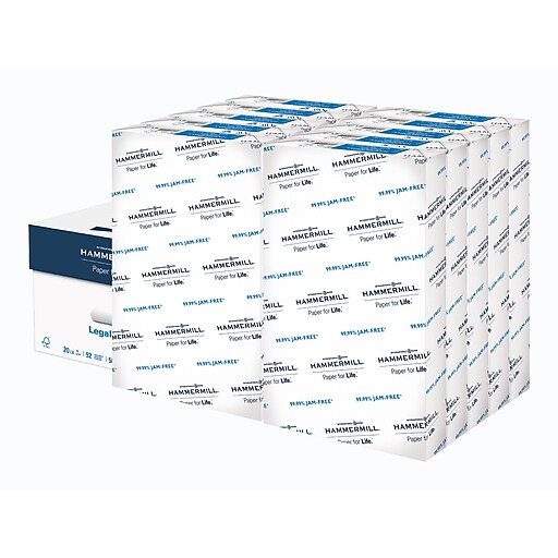 Hammermill copy plus 8 5 x 14 copy paper 20 lbs 92 brightness 500