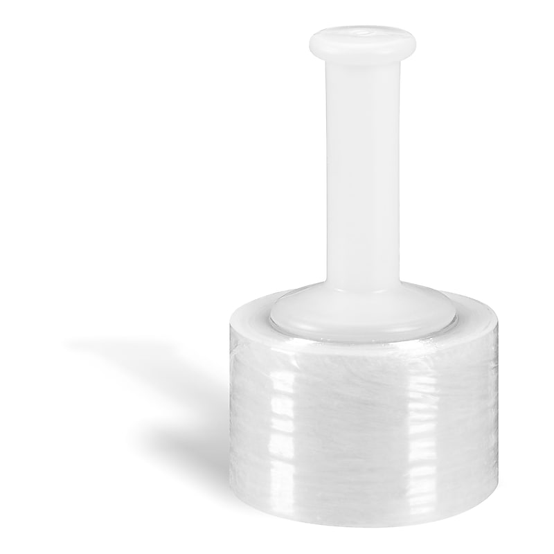 3" x 1000' 80 Gauge Cast Stretch Wrap, Clear, 18/Carton (ST913180) image 1