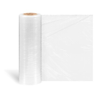 16" x 1476' 47 Gauge Cast Stretch Wrap, Clear, 4/Carton (CW56715)