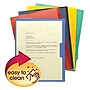 Smead Organized Up Poly File Jacket, Letter Size, Assorted, 5/Pack (85740)~#|#~s1184701_sc7