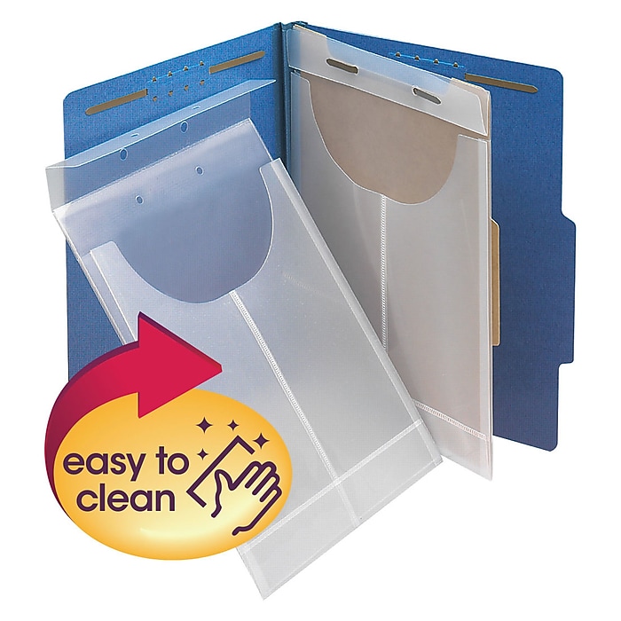 Smead Step Index Poly Organizer, 12 Bolsillos, Cierre De Navy