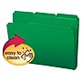 Smead Poly File Folder, 1/3-Cut- Tab Letter Size, Green, 24 per Bx (10502)~#|#~s1184704_sc7