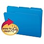 Smead Poly File Folder, 1/3-Cut- Tab Letter Size, Blue, 24/Bx (10503)~#|#~s1184705_sc7
