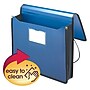 Smead Premium Poly Wallet, 5-1/4" Expansion, Letter Size, Navy Blue (71503)~#|#~s1184714_sc7