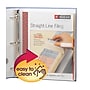 Smead Poly 3-Ring Envelope, 1-1/4" Expansion, Letter, 8-1/2" x 11", Clear, 3 per Pack (89500)~#|#~s1184716_sc7
