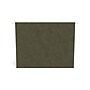 Staples Reinforced Box-Bottom Hanging File Folders, 3" Expansion, 1/5-Cut Tab, Letter Size, Standard Green, 25/Box~#|#~s1185031_sc7