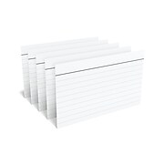 TRU RED™ 3" x 5" Index Cards, Legal Ruled, White, 100/Pack (TR50993)