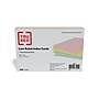 TRU RED™ 4" x 6" Index Cards, Lined, Assorted Colors, 100/Pack (TR51015)~#|#~s1185088_sc7