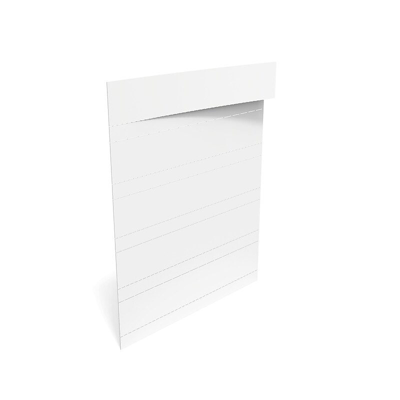TRU RED™ Hanging Folder Tab Insert, 3.5", White, 100/Pack (TR117788) image 1