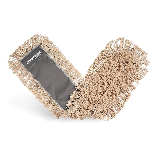 Coastwide Professional™ CutEnd Dust Mop Head, Cotton, 36" x 5", White