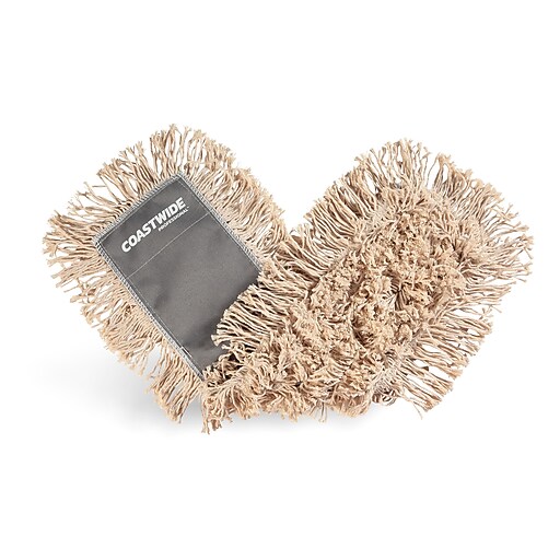 Coastwide Professional™ CutEnd Dust Mop Head, Cotton, 24" x 5", White