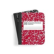 Purple 8 x 10.5 80 Sheet College Ruled Notebook Giraffe Whats Up 
