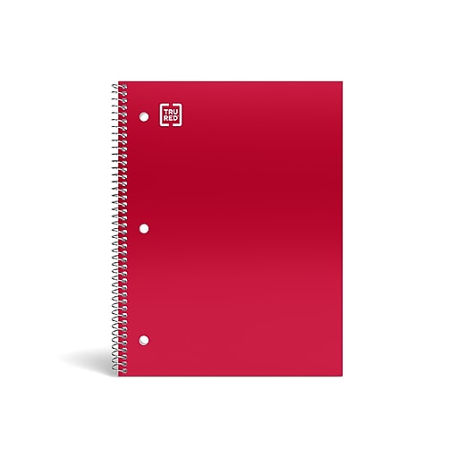 TRU RED™ College Ruled Filler Paper, 8.5 x 11, 100 Sheets/Pack, 12  Packs/Carton (TR16183)