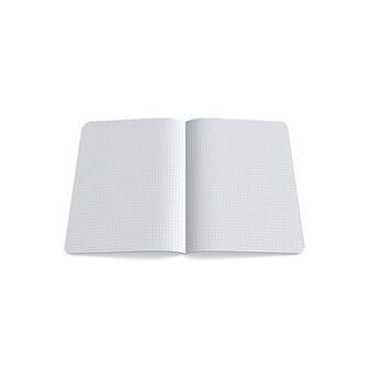TRU RED™ Composition Notebook, 7.5" x 9.75", Graph Ruled, 80 Sheets, Black/White, 24 Notebooks/Carton (TR55072CT)