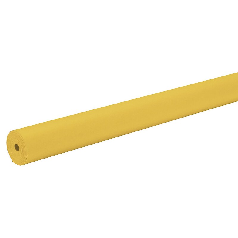 ArtKraft Duo-Finish Paper Roll, 48" x 200', Canary (P0067084) image 1