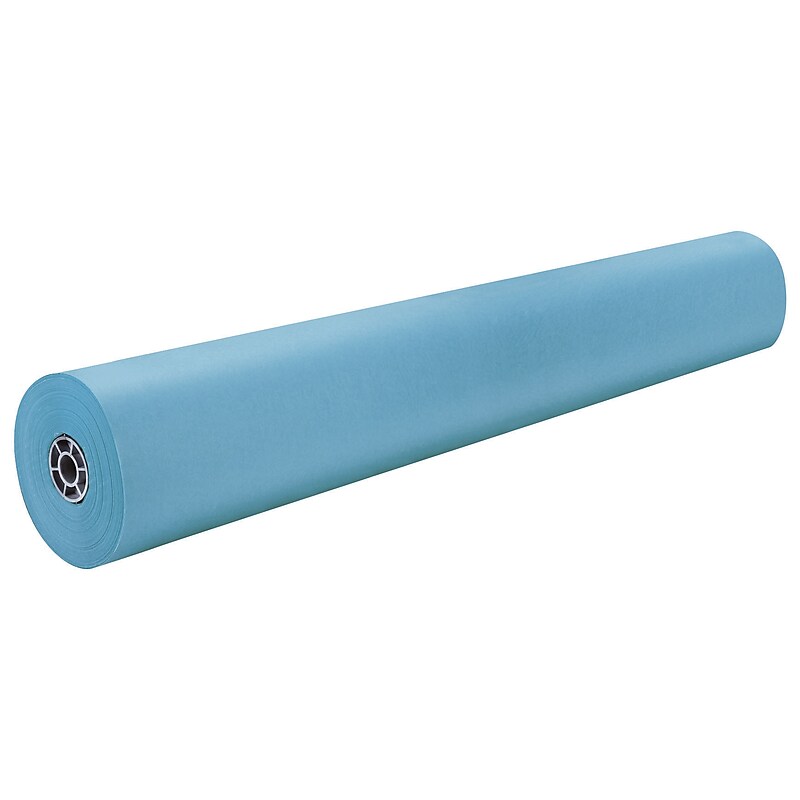 ArtKraft Duo-Finish Paper Roll, 36" x 1,000', Sky Blue (P0067151) image 1