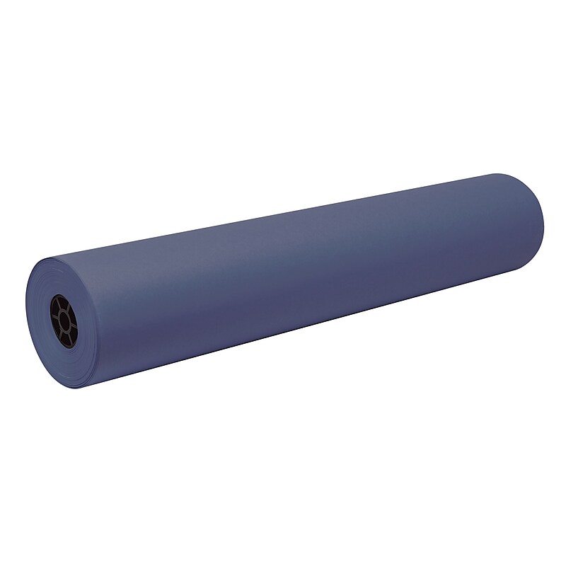 Decorol Flame Retardant Paper Roll, 36" x 1,000', Blue (P101206) image 1